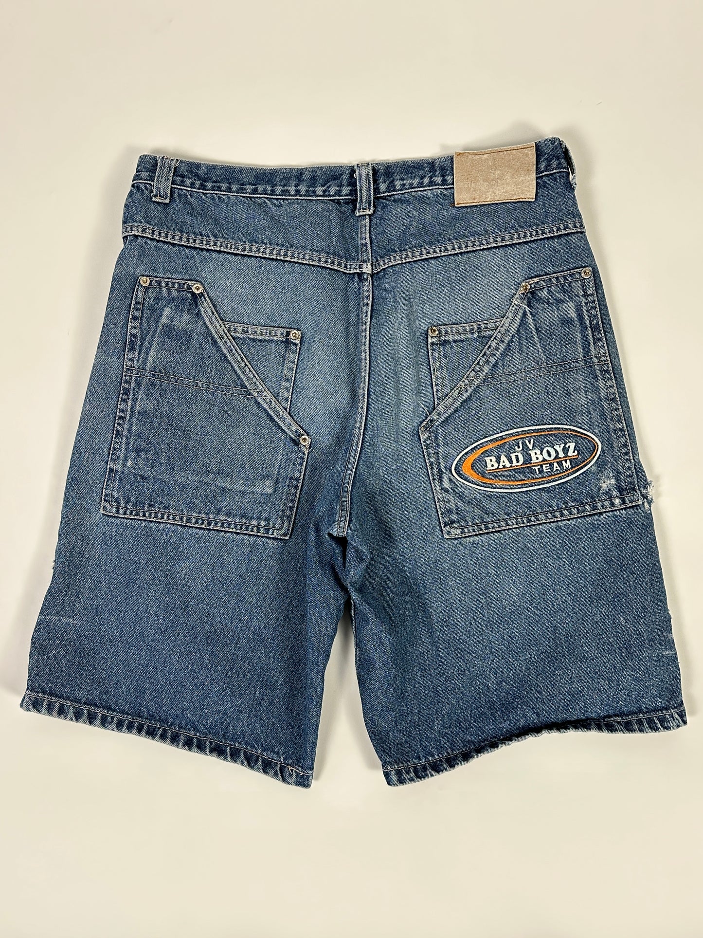 Bad Boyz Vintage Denim Shorts - 36