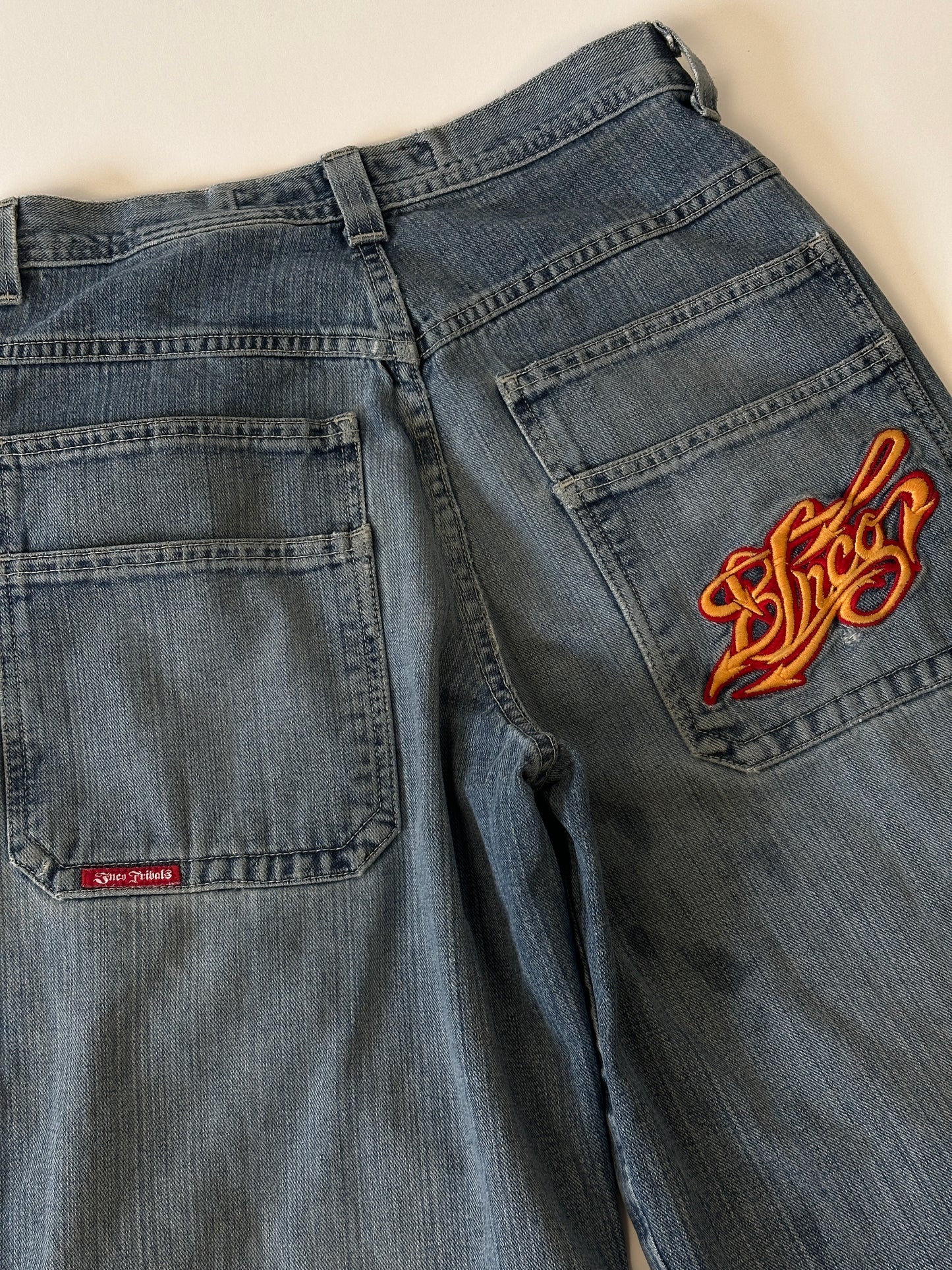 JNCO Graffiti Logo Vintage Baggy Shorts - 33