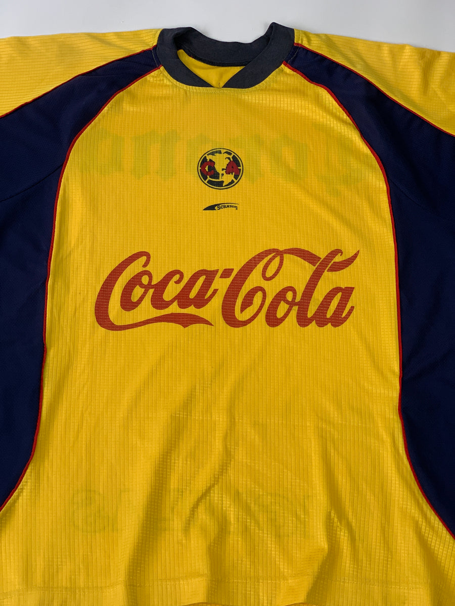 Club america 2001-2002 retro soccer jersey