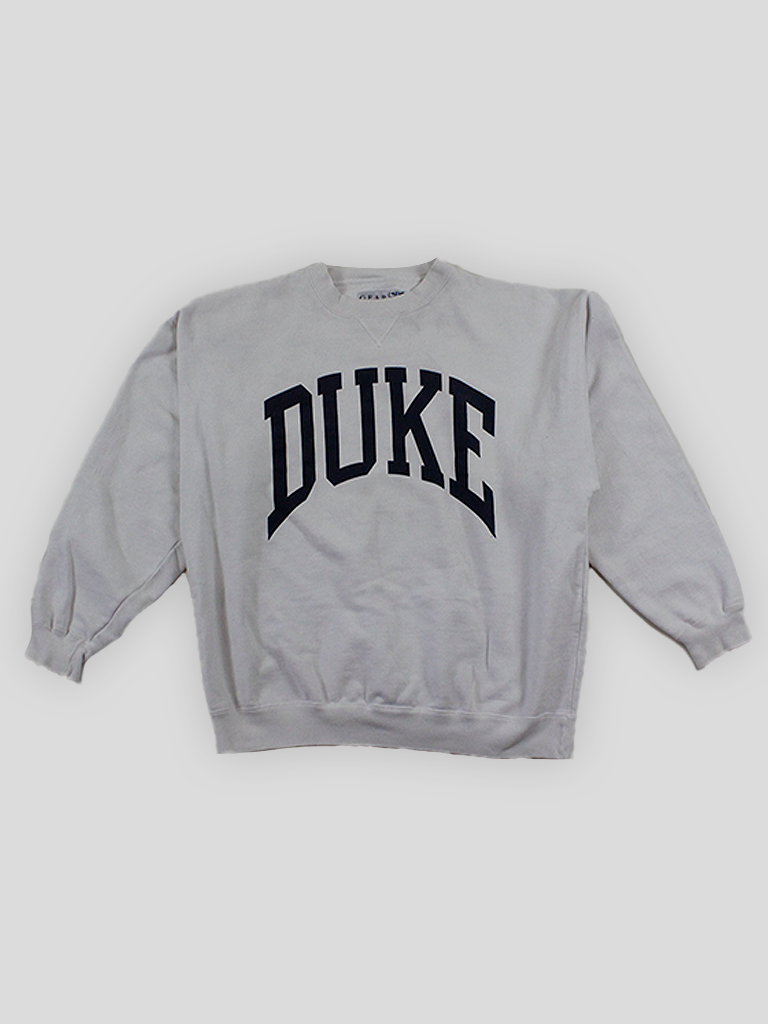 Gray top duke sweatshirt