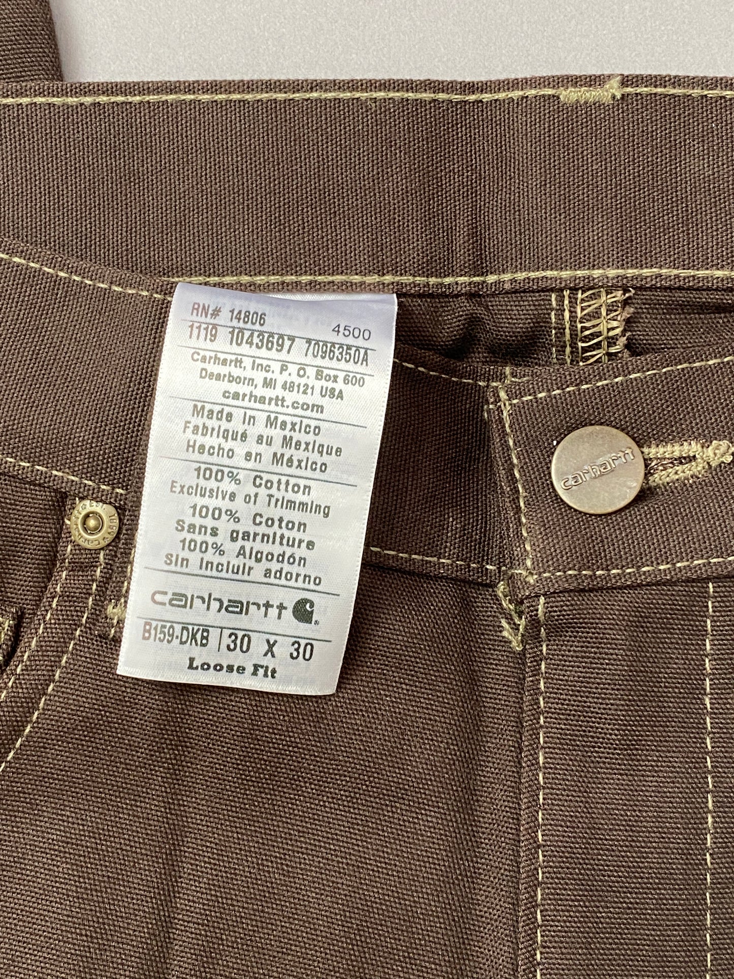 Carhartt Carpenter Pants - 30 x 30
