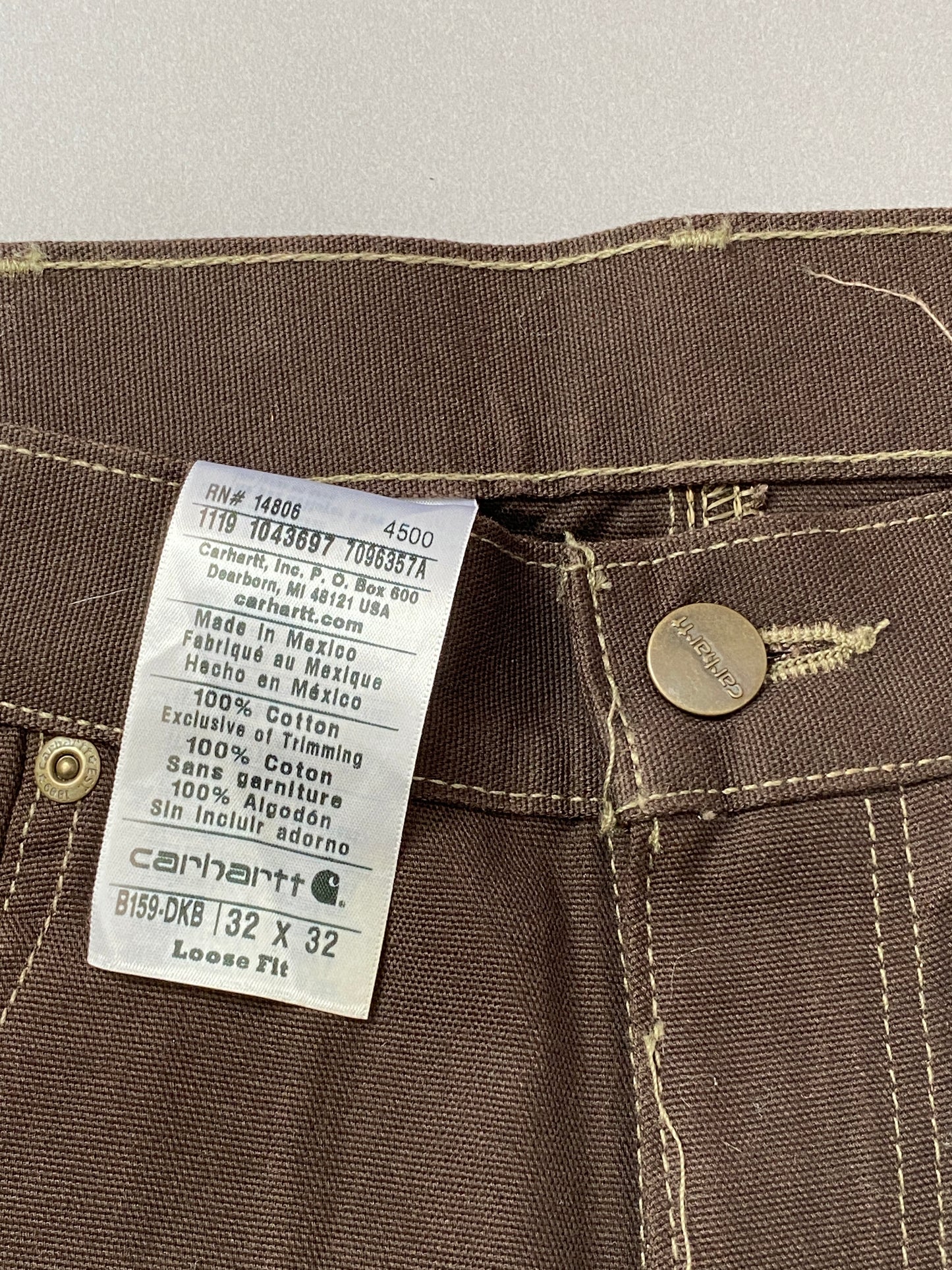 Pantalones Carhartt Carpenter - 32 x 32