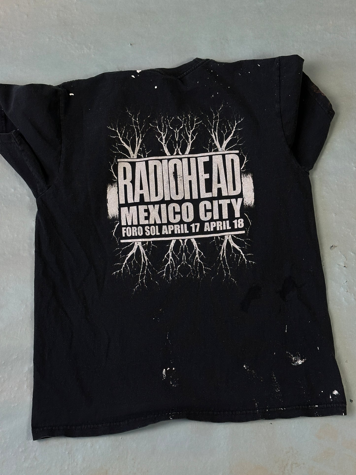 Radiohead Mexico 2012 Tour T-Shirt