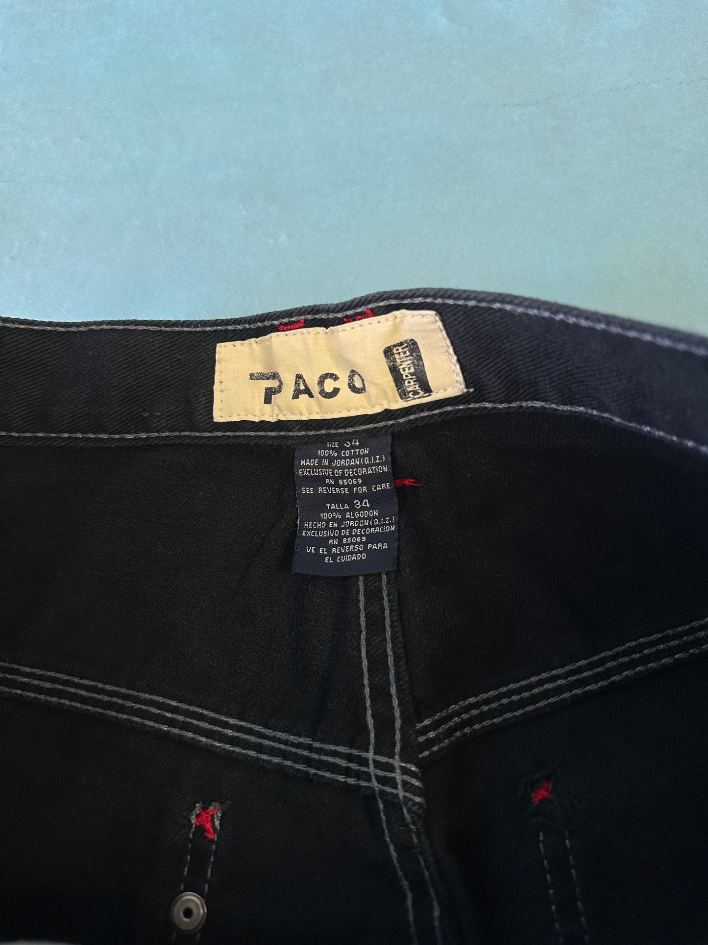 Paco Sport Vintage Carpenter Shorts - 34