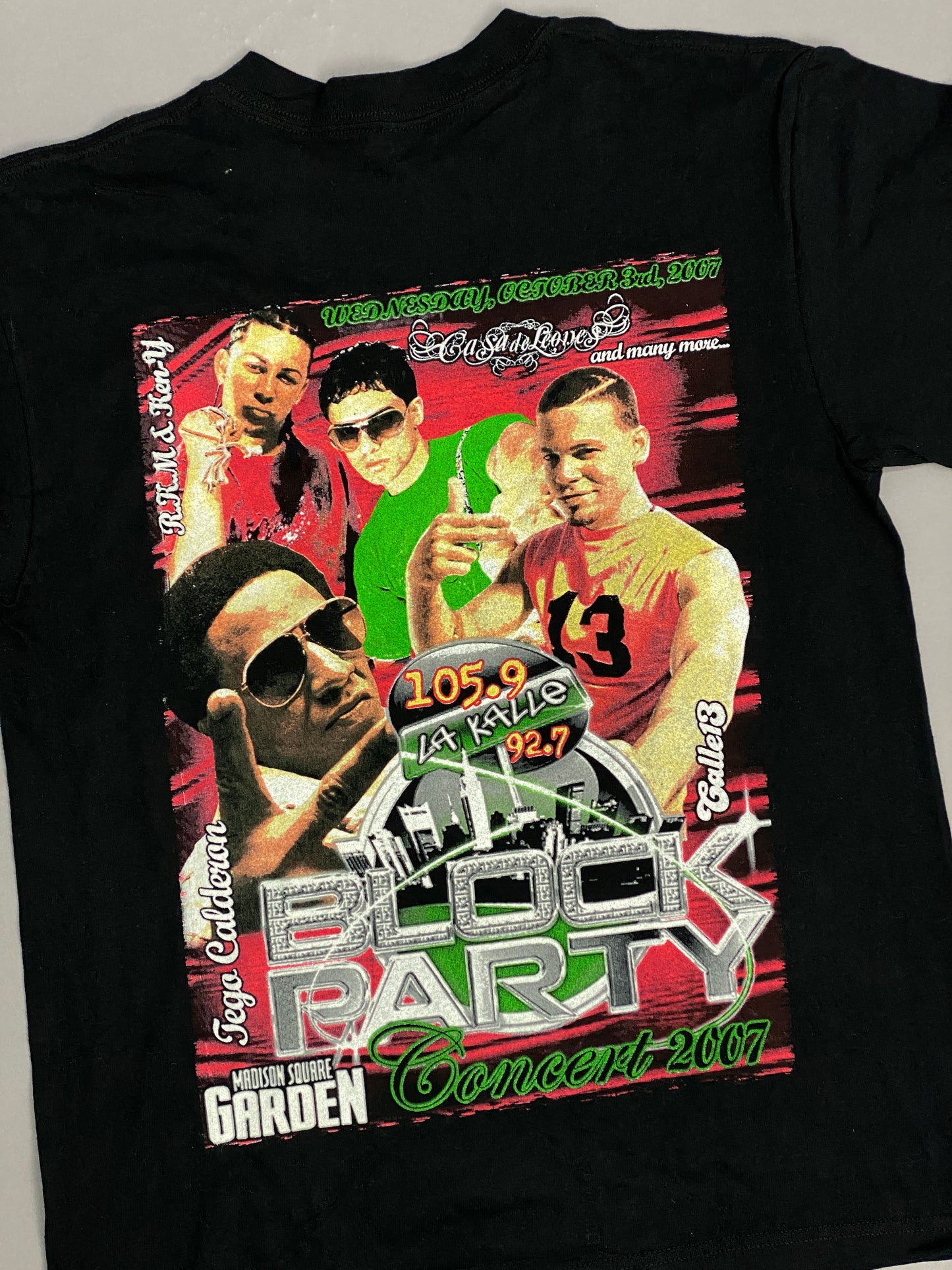 La Kalle 105.7 "Block Party" 2007 Vintage T-shirt