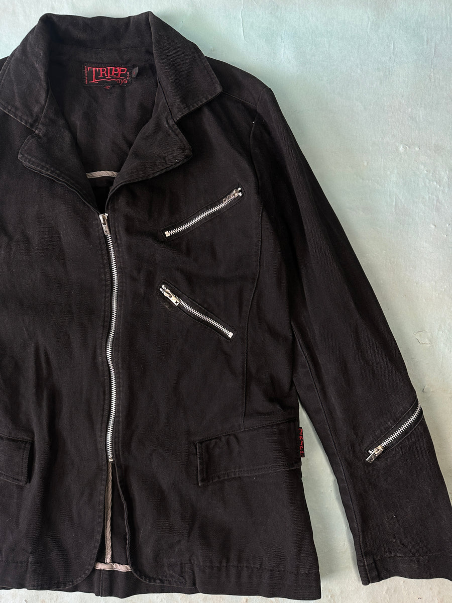 返品?交換対象商品 TRIPP NYC DOUBLE RIDERS JACKET - ジャケット/アウター