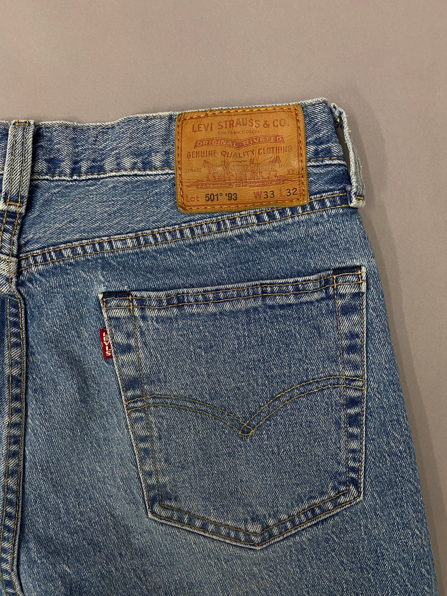 Levi's 501 '93 Big E Jeans - 33x32