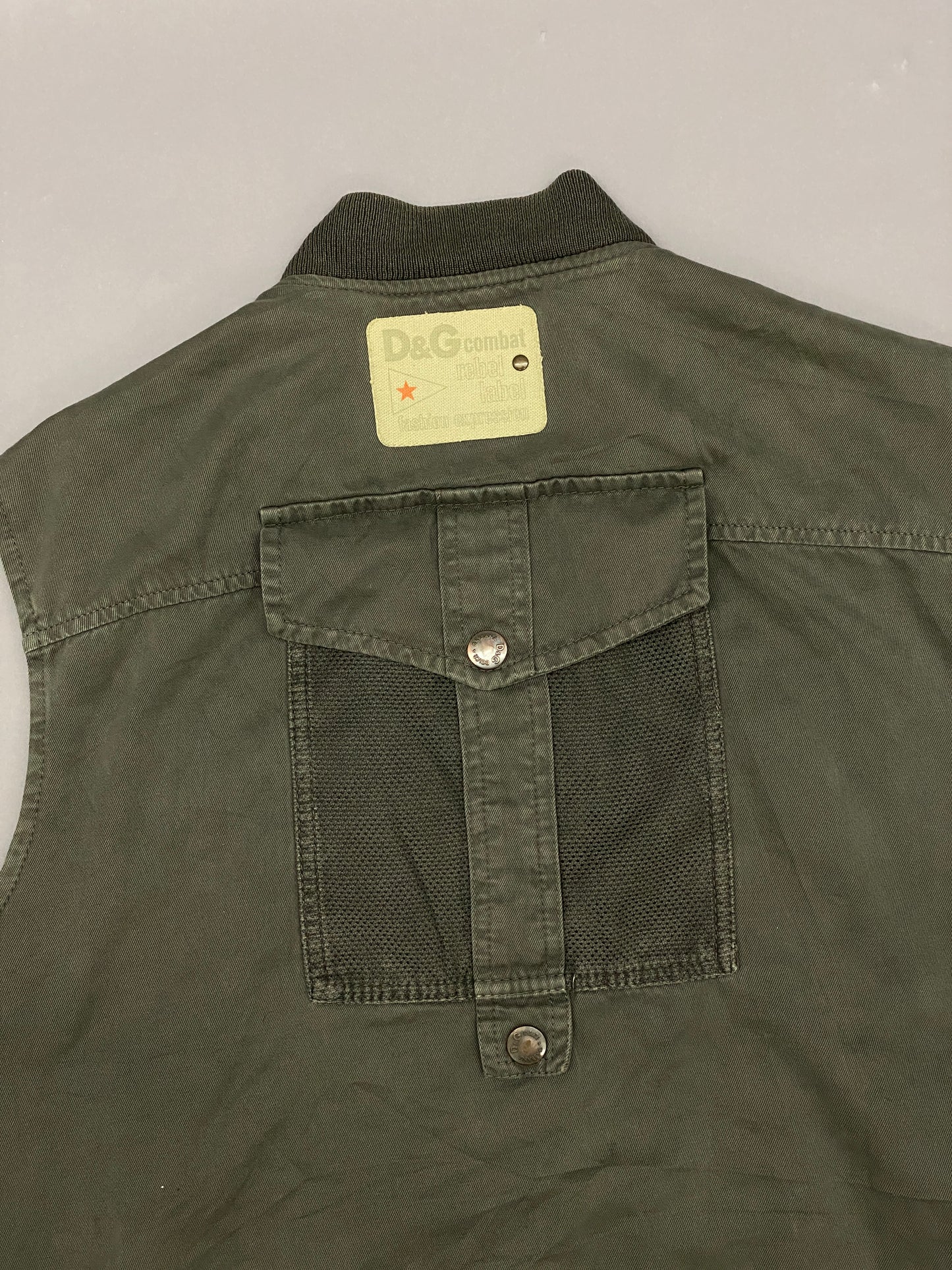 Dolce & Gabbana 2003 Vintage Combat Vest