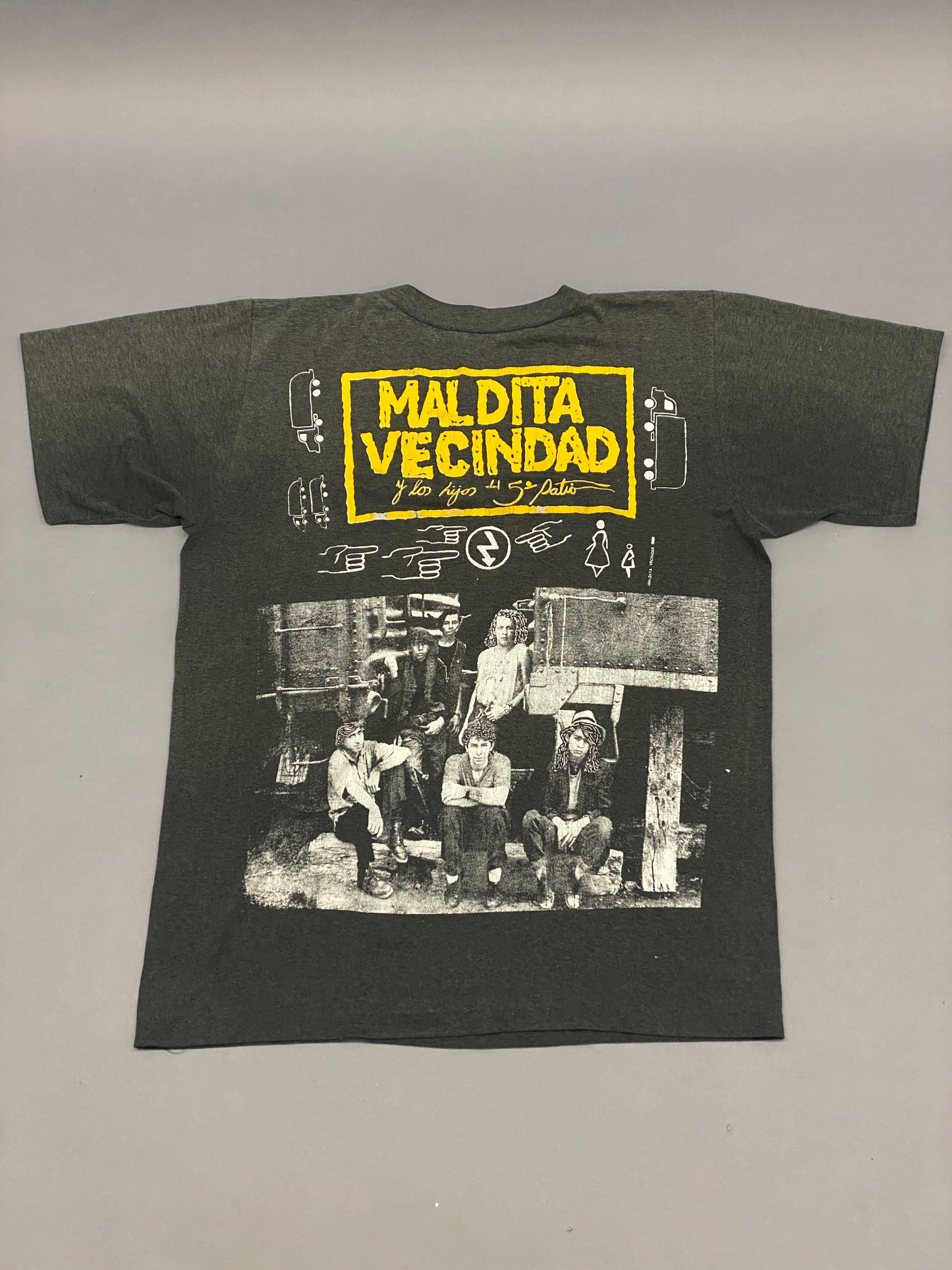 Maldita Vecindad and the children of 5to Patio 1991 Vintage T-shirt