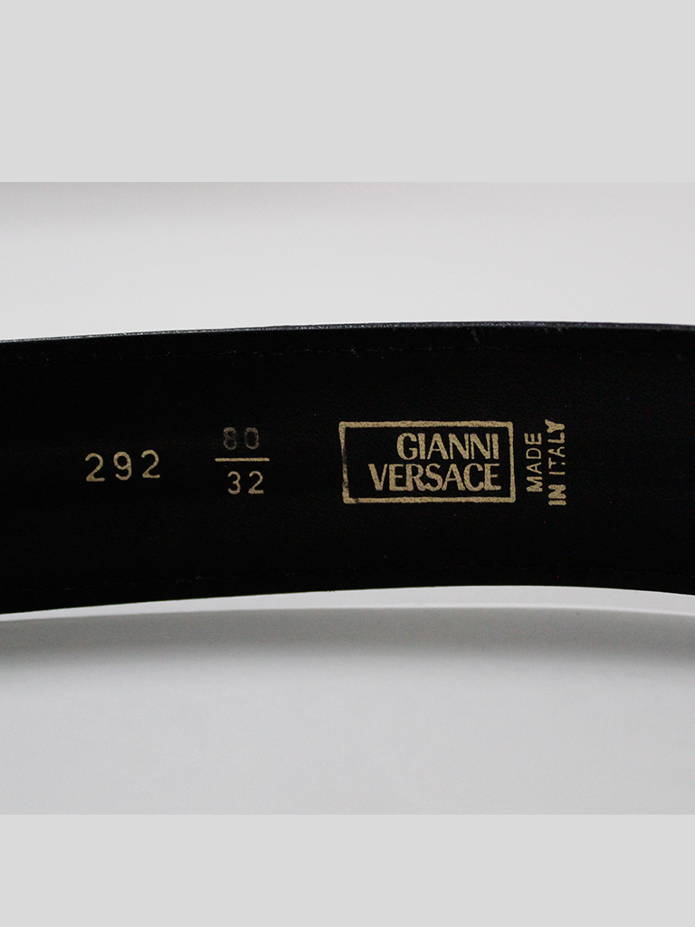 Gianni Versace Snakeskin Vintage Belt