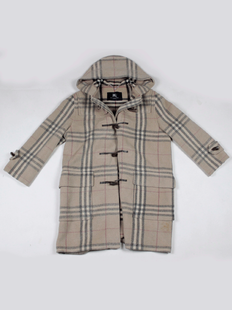 Burberry Nova Check Duffle Coat – Ropa Chidx