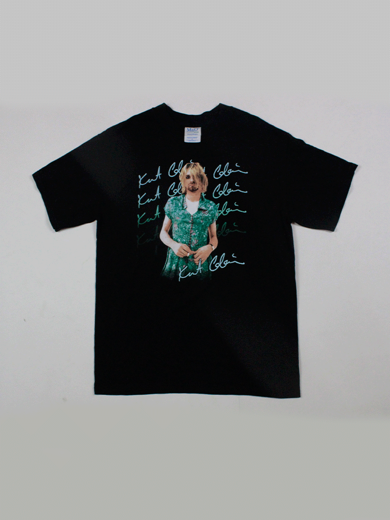 Kurt Cobain Dress Vintage T-shirt Ropa Chidx Kurt Cobain Dress Vintage T-shirt Ropa Chidx