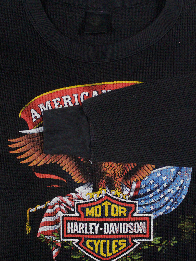 Harley Davidson Vintage Thermal Sweatshirt