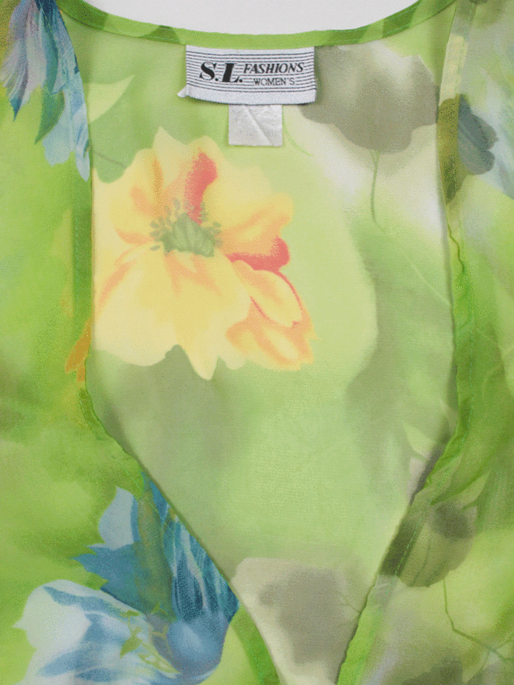 Vintage Flowers Blouse