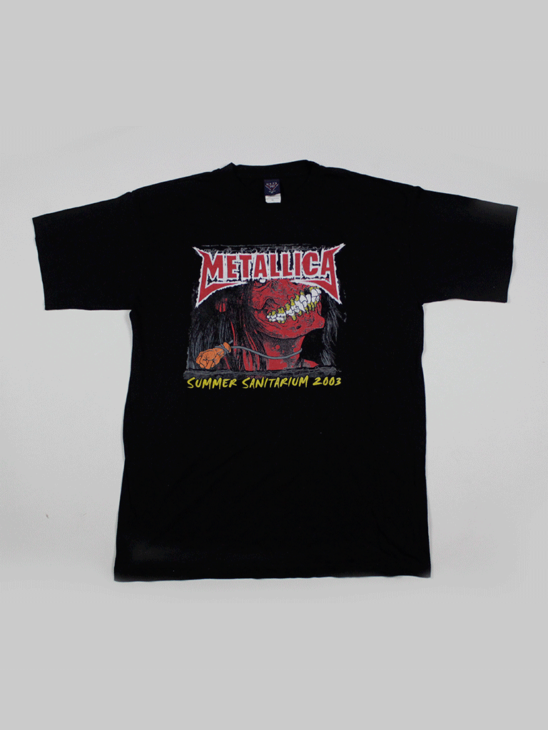 Metallica Sanitarium Vintage T-shirt – Ropa Chidx
