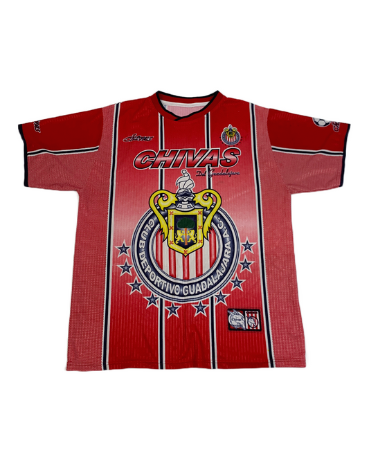 Jersey Chivas Guadalajara All Over Print Vintage - XL