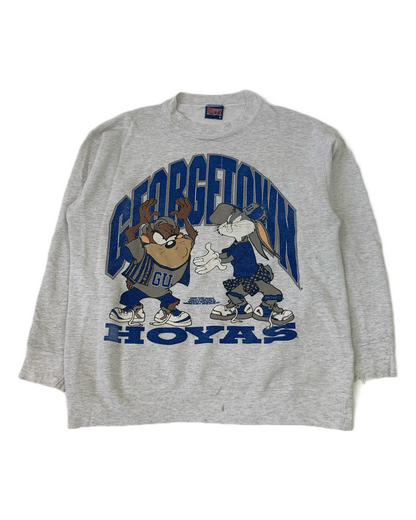 Georgetown Looney Tunes Crewneck Vintage - L