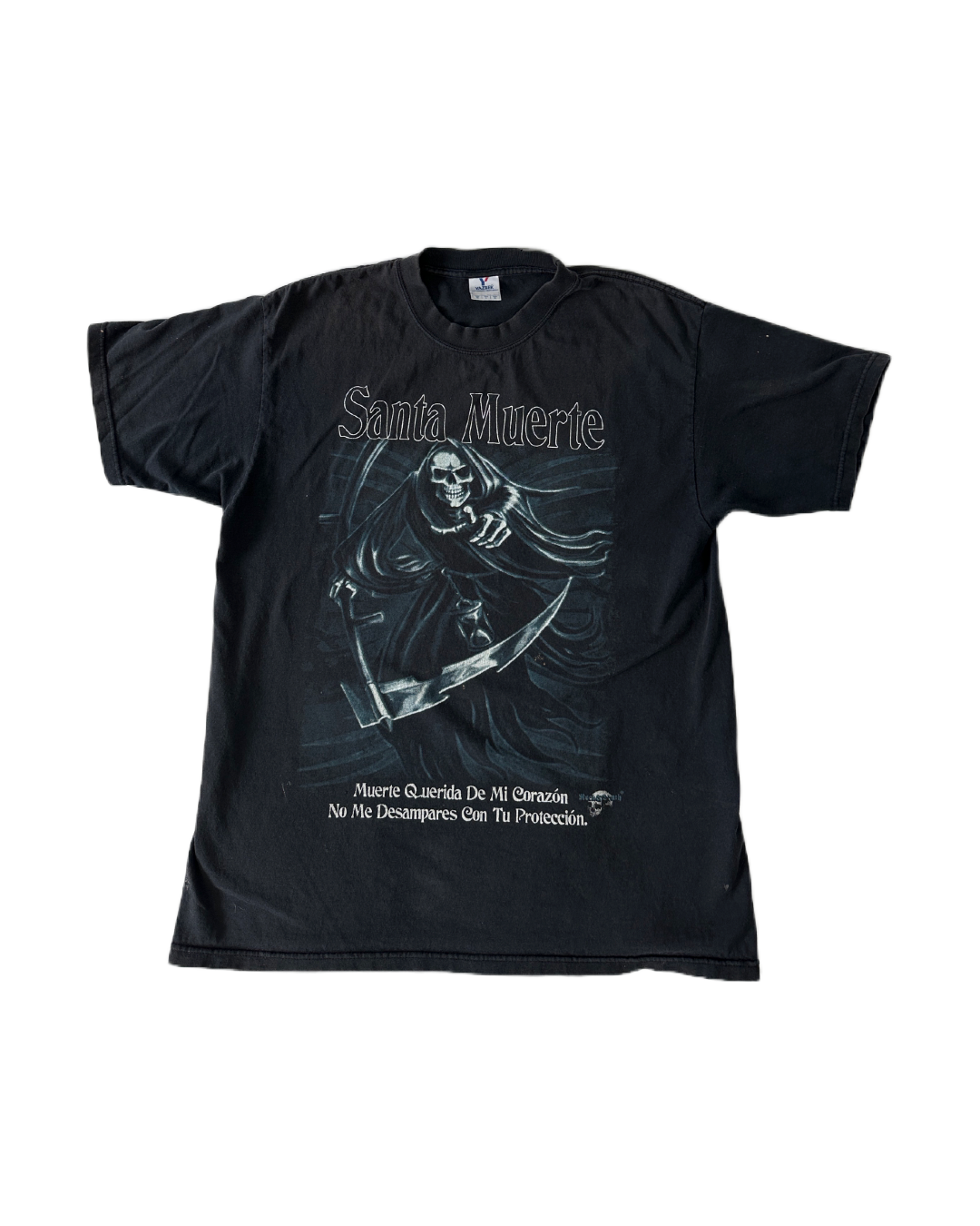 Playera Santa Muerte Vintage - L