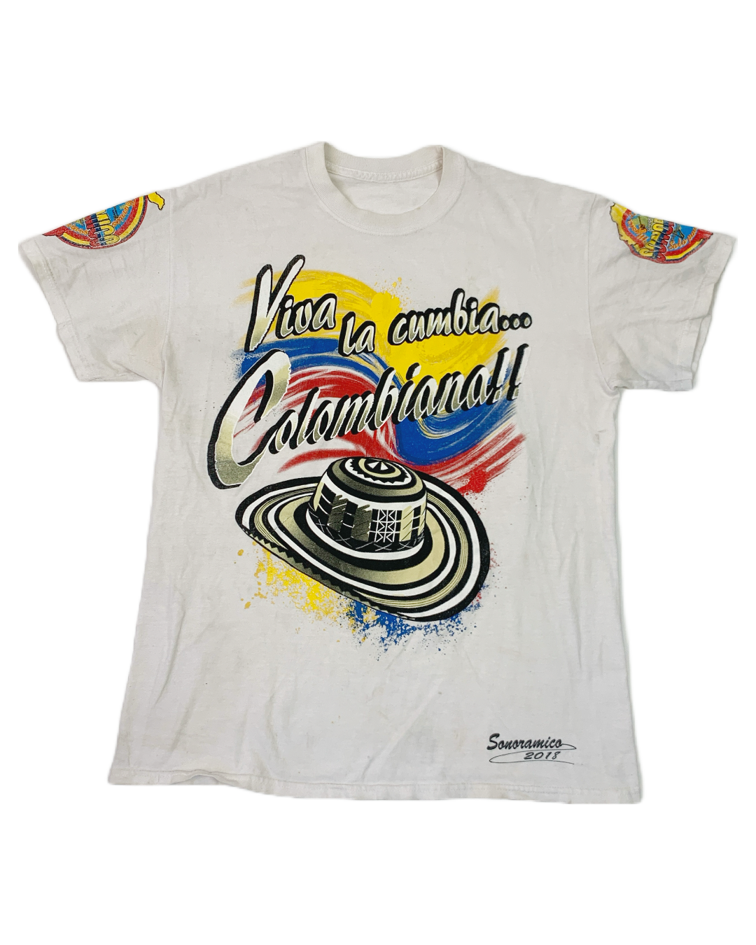 Viva La Cumbia Colombiana Tee - S