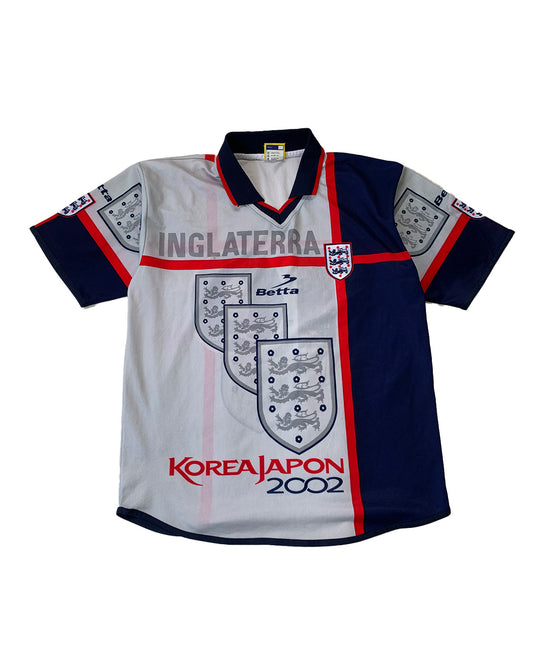 England 2002 Korea Japon Jersey - M