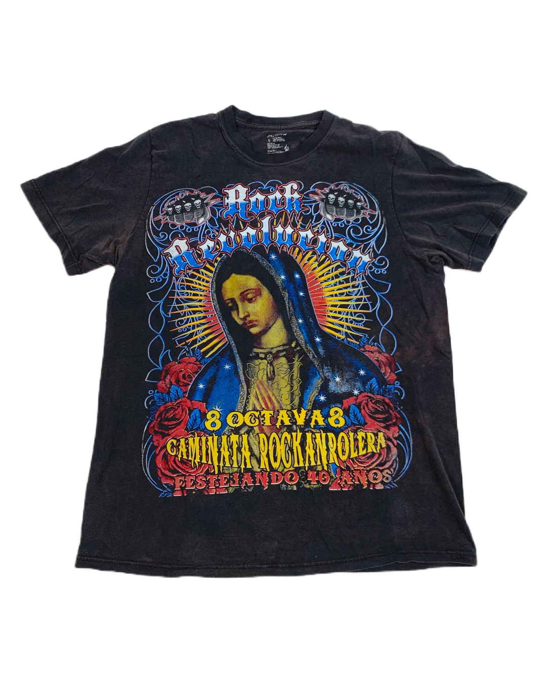 Playera Caminata Rockanrolera Vintage - M