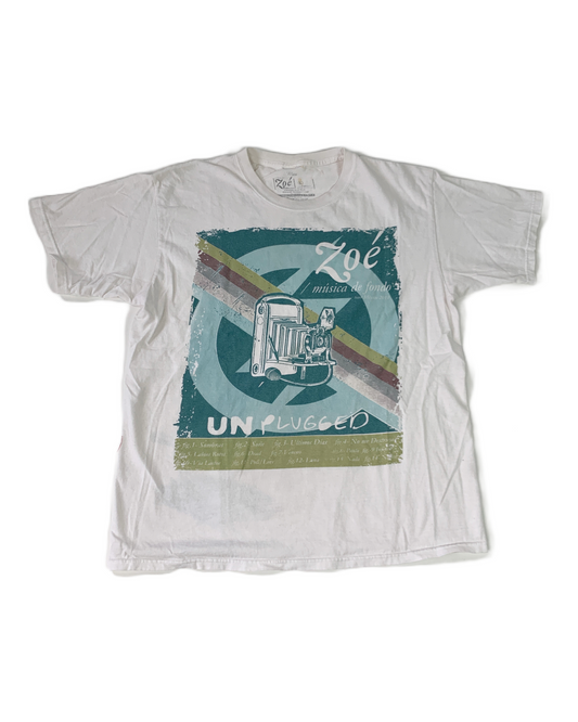 Zoe Unplugged 2011 Vintage T-Shirt - L