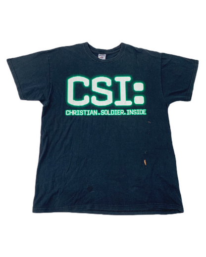 Playera CSI Vintage - L