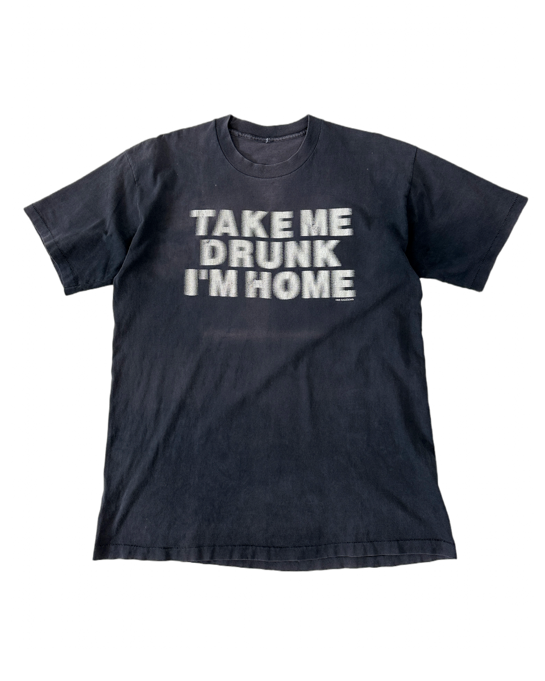 Take Me Drunk I'm Home Vintage T-Shirt - L