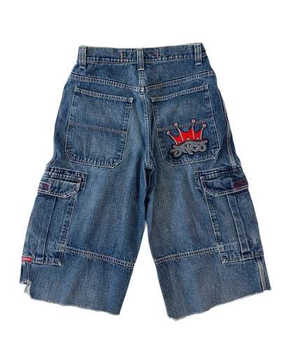 JNCO Logo Vintage Baggy Shorts - 32