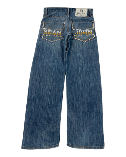 Sean John Y2K Embroidery Vintage Jeans - 32