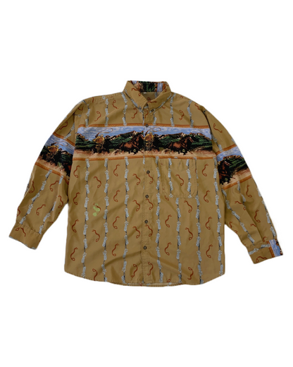 Marlboro Cowboy Vintage Shirt - L