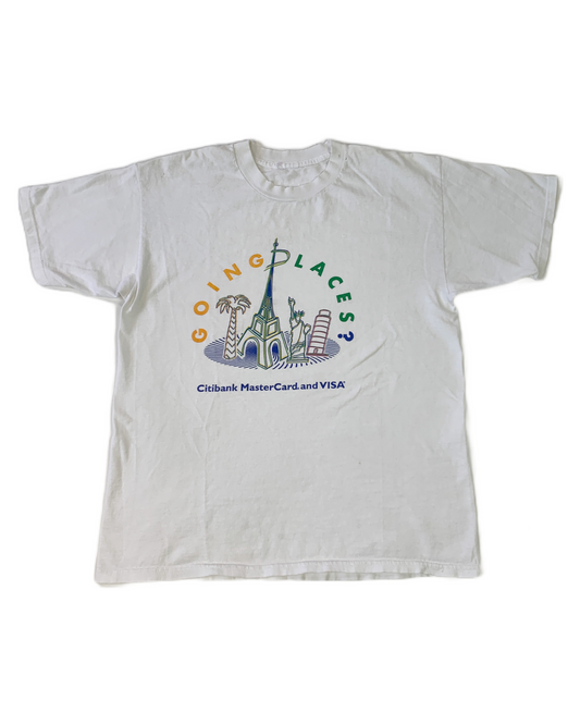 Citibank Mastercard Visa Vintage T-Shirt - M