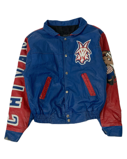 Chivas All Over Vintage Leather Jacket - M