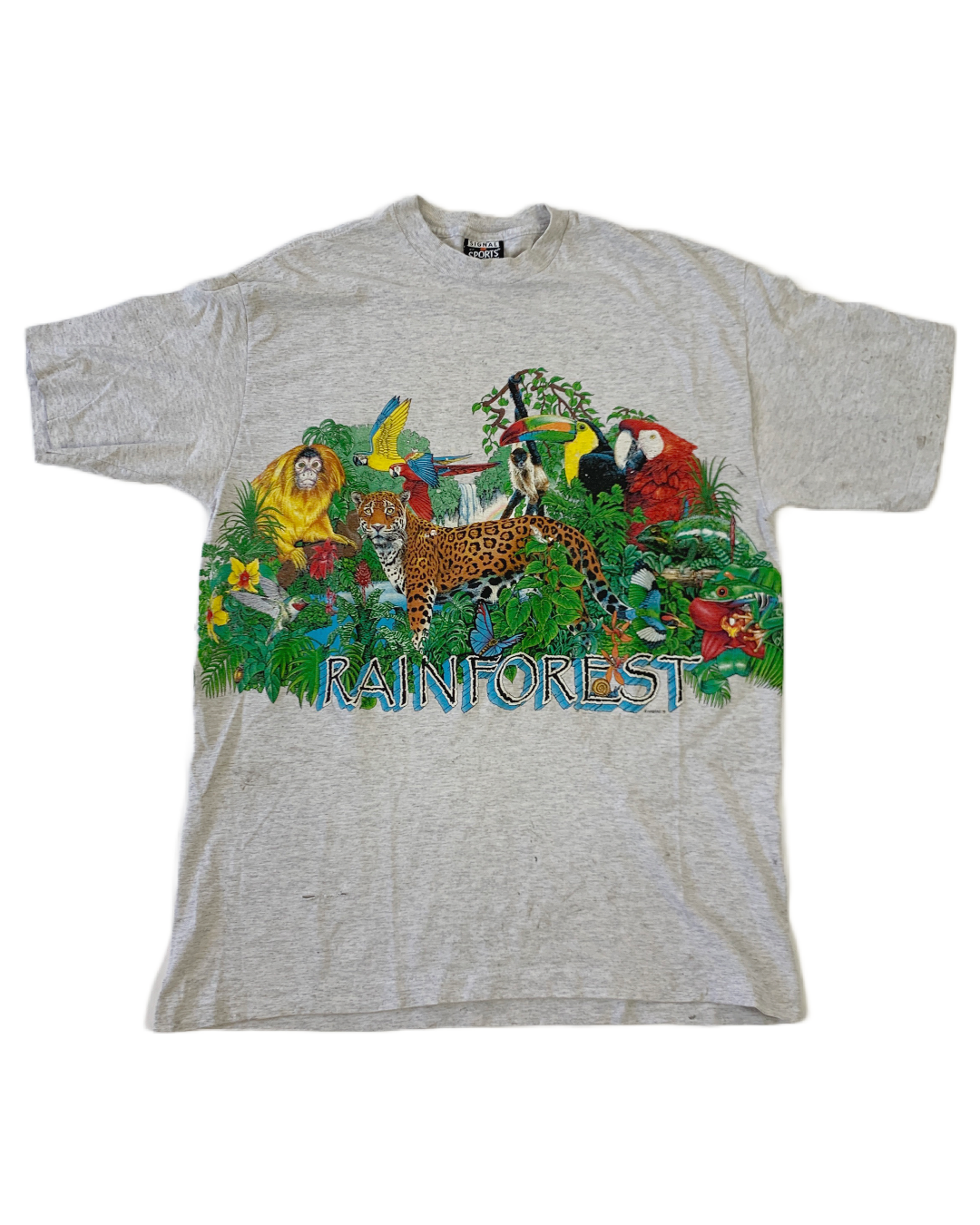 Playera Rain Forest Vintage - L