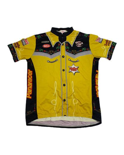 Jersey Cycling Aussie Salsa Racing Cowboy Western Vintage L Ropa Chidx