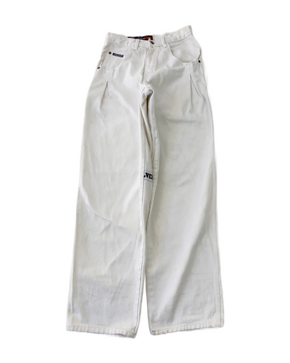 Boom Carpenter Embroidery Vintage Pants - 28