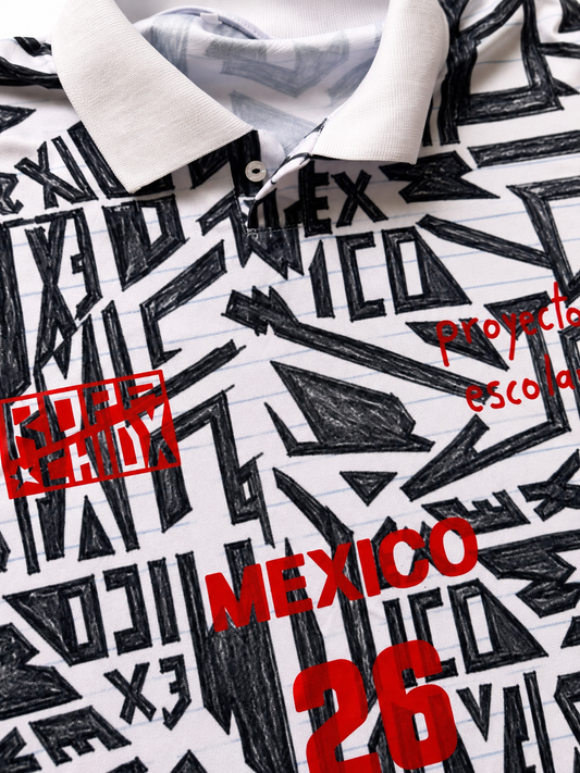 Proyecto Escolar México Jersey - Blanca