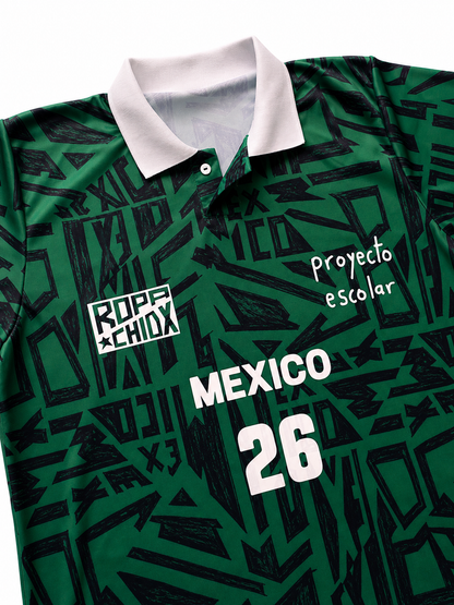 Proyecto Escolar México Jersey - Verde