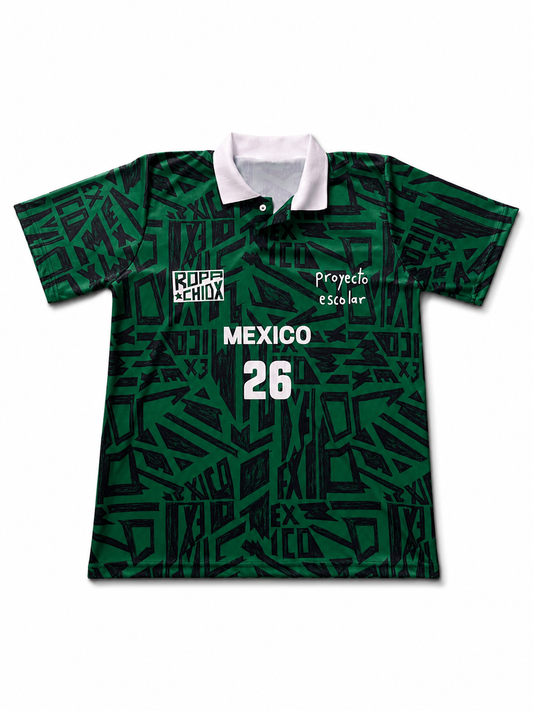Proyecto Escolar México Jersey - Verde