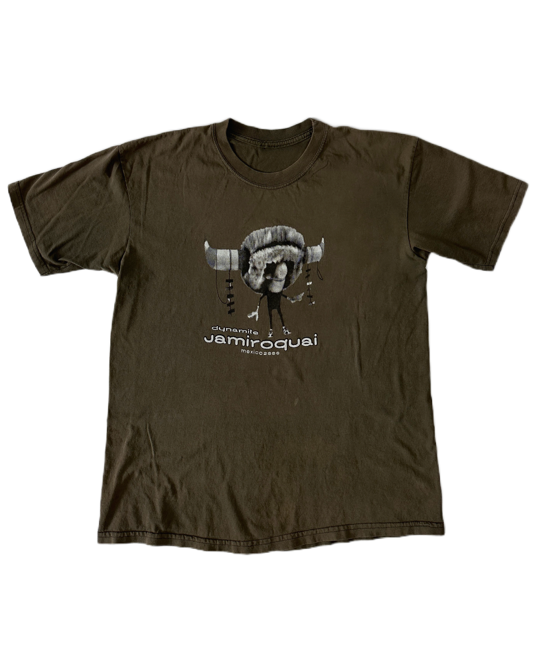 Jamiroquai Dynamite Mexico 2006 Vintage T-Shirt - M