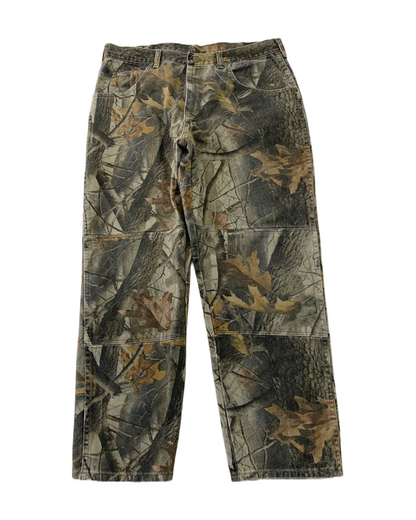 Wrangler Realtree Double Knee Vintage Camo Pants - 36 x 30