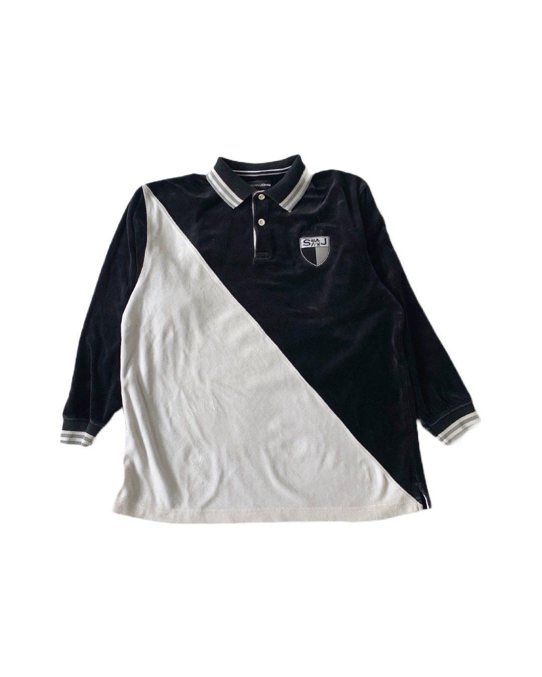 Sean John Velvet Vintage Polo - L