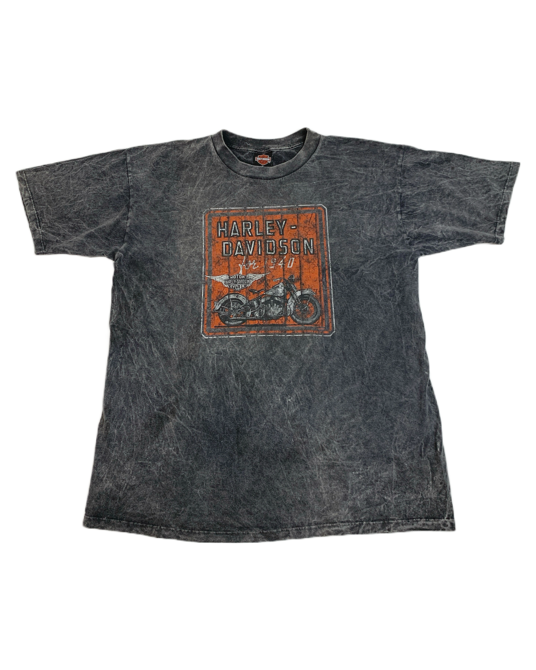 Harley Davidson 2001 Stonewash Vintage T-Shirt - XL