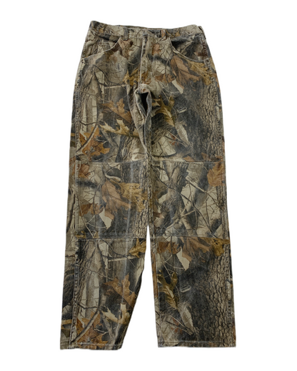 Wrangler Realtree Double Knee Vintage Camo Pants - 36 x 30