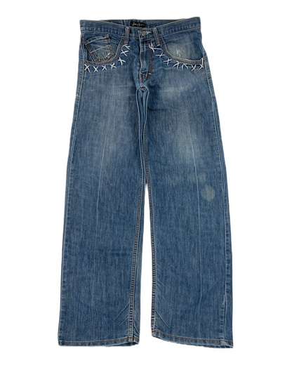 Sean John Y2K Embroidery Vintage Jeans - 32