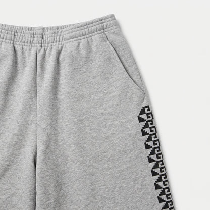 Stepped Baggy Shorts - Grey
