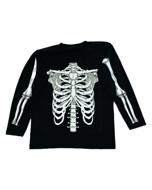 Skeleton (Glow In The Dark) L/S Tee