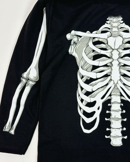 Skeleton (Glow In The Dark) L/S Tee