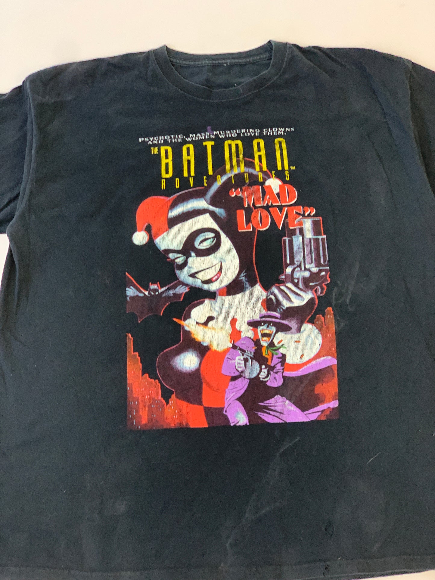 Batman Mad Love Harley Quinn T-Shirt - XL