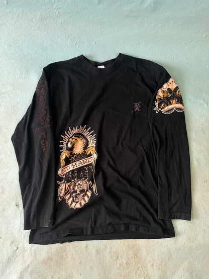 Playera Ed Hardy Tattoo Long Sleeve - XL